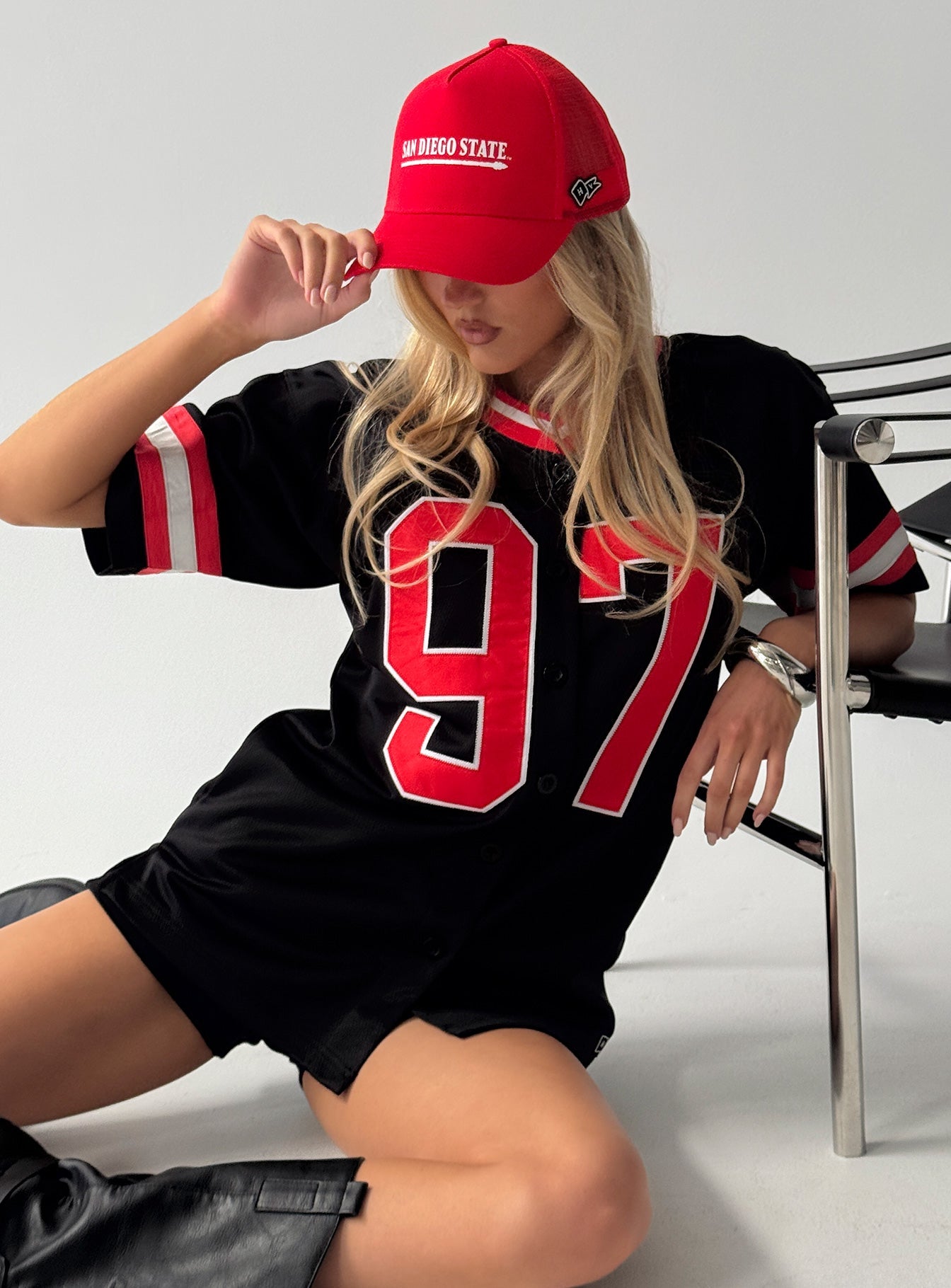 SDSU Trucker Hat Red