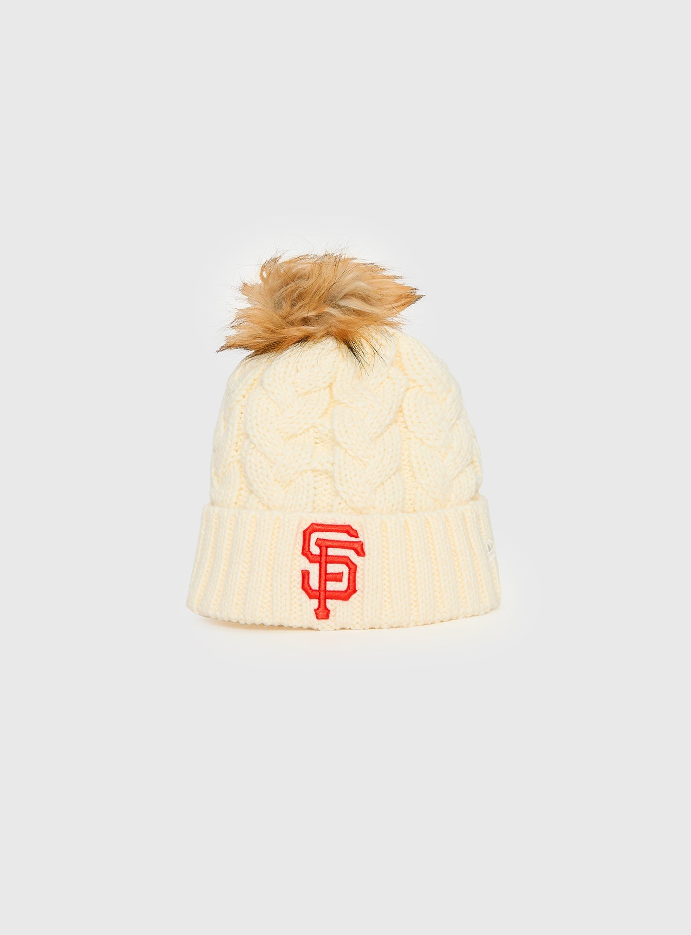 San Francisco Giants Knit Beanie Cream