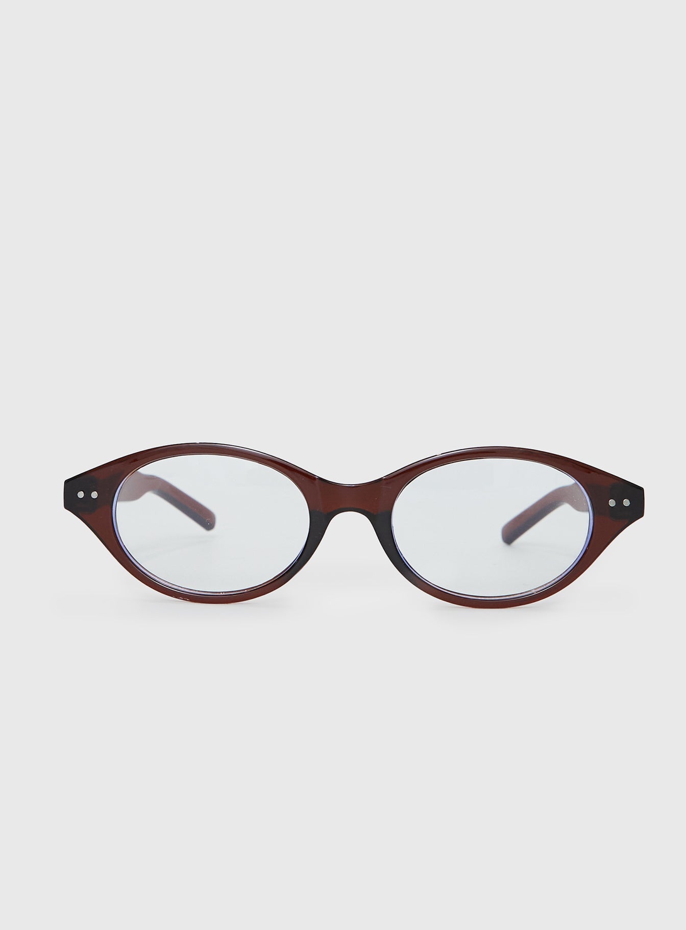 Aguilera Blue Light Glasses Brown