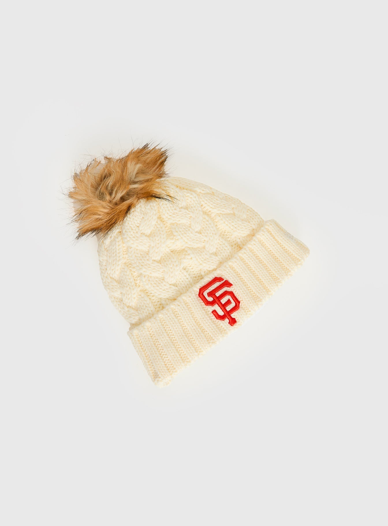 San Francisco Giants Knit Beanie Cream