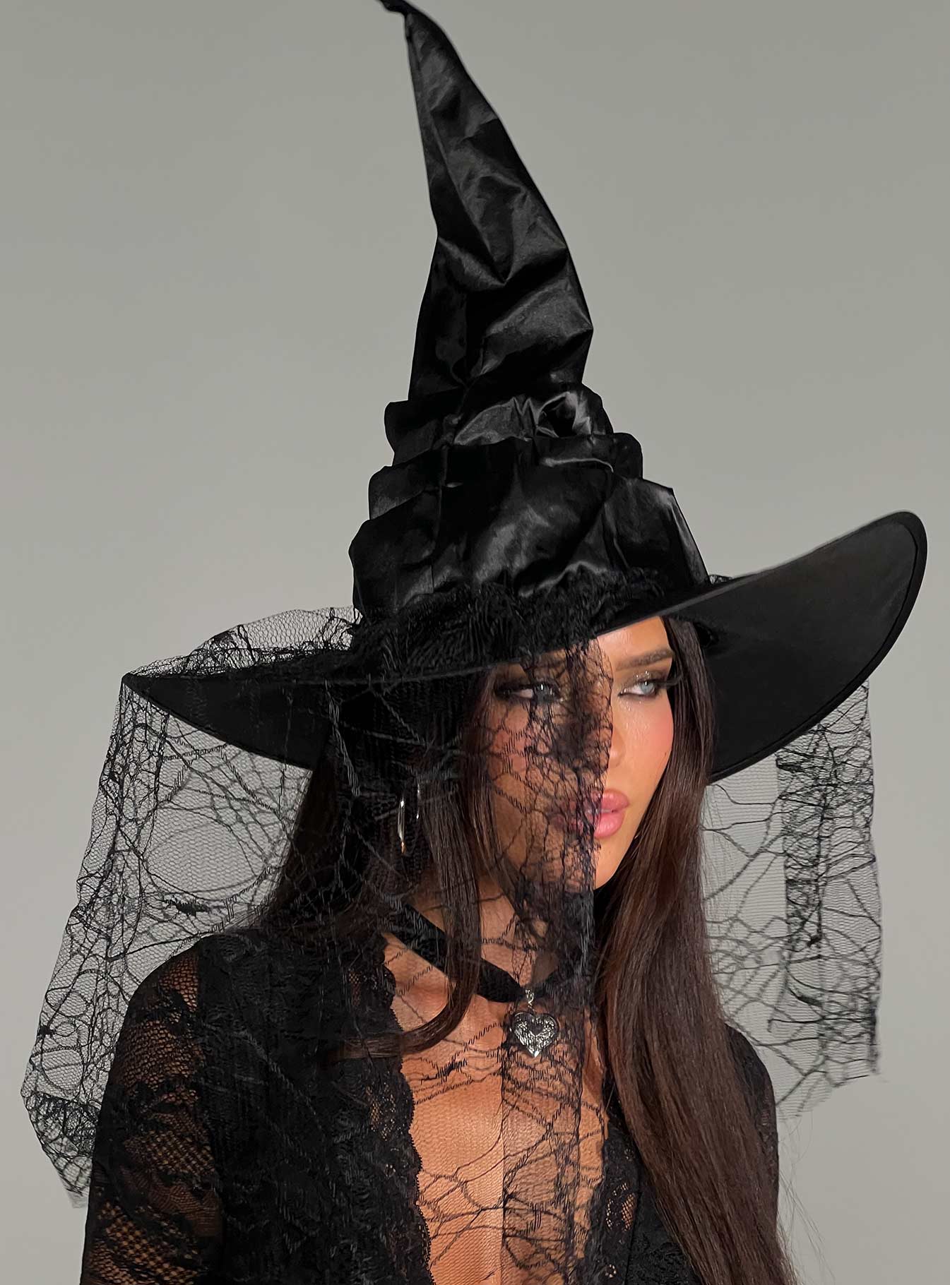 Future Flash Witch Hat Black